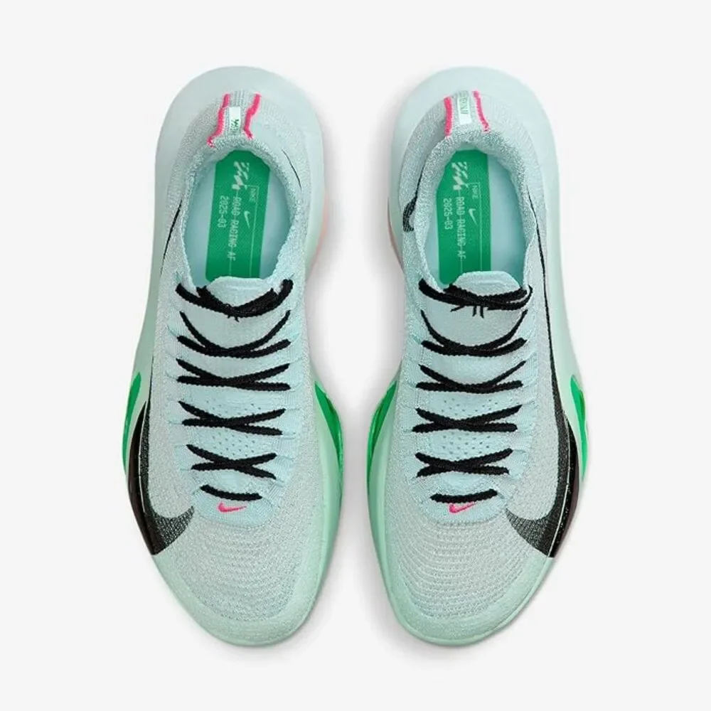 Nike Air Zoom Alphafly 3 Glacier Blue Mint Foam. SIZE 10